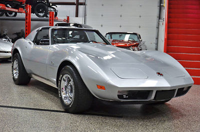 Chevrolet : Corvette Sport Coupe 1974 chevrolet corvette stingray 4 speed restored rare factory delete car