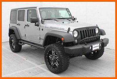 Jeep : Wrangler Rubicon Jeep Unlimited 4 door 2015 jeep wrangle unlimited rubicon 20 k miles navigation 1 owner clean carfax