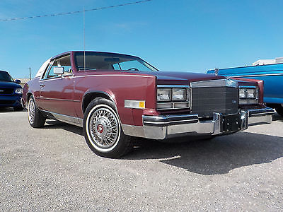 Cadillac : Eldorado Eldorado 1985 cadillac eldoado florida garaged rare color 76 k miles