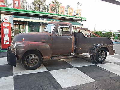 Chevrolet : Other Pickups 5 Window Wrecker 1951 chevy deluxe vintage tow truck hot rat rod gasser scta barn find 1950 1949