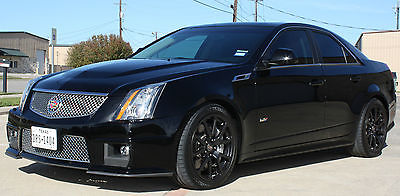 Cadillac : CTS 4dr Sdn 2011 cadillac cts v sedan automatic black on black