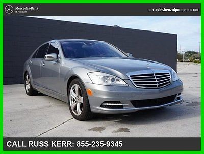 Mercedes-Benz : S-Class S550 P02 Premium Package Parking Package  L@@K!! We Finance and assist with shipping and export-Call Russ Kerr 855-235-9345