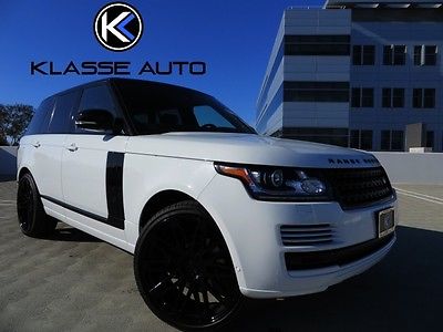 Land Rover : Range Rover Supercharged Custom 2014 Land Rover Range Rover Supercharged  24