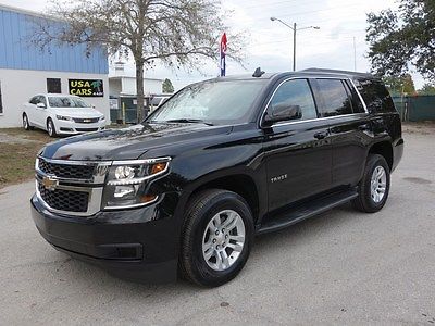 Chevrolet : Tahoe LT Sport Utility 4-Door 2015 chevy tahoe lt 4 wd 5.3 l v 8 leather navi bose heated cooled seats blueto