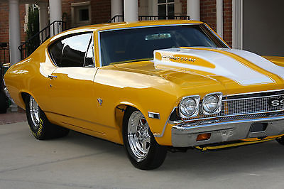 Chevrolet : Chevelle Chevelle SS Clone 1968 chevrolet chevelle twin supercharged 582 bbc frame off restoration