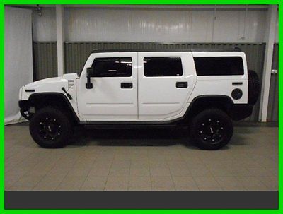 Hummer : H2 4x4, LEATHER, RR DVD, CUSTOM WHEELS, ROOF, 2006 hummer h 2 suv 4 x 4 6 l v 8 leather many nice extras 88916 miles