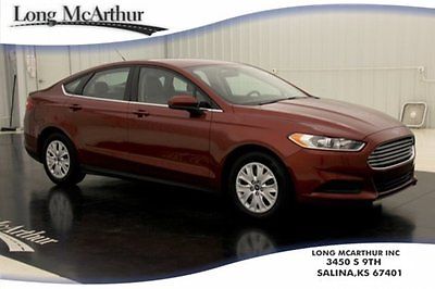 Ford : Fusion S Certified FWD Keyless Entry Cloth Sync Bluetooth 2014 s 2.5 l automatic fwd power windows mirrors cruise cd mp 3 player 35 k miles
