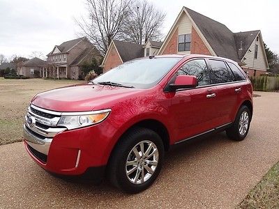 Ford : Edge SEL NONSMOKER, SEL, LEATHER, REAR CAMERA, HEATED SEATS, BLUETOOTH, PERFECT CARFAX!