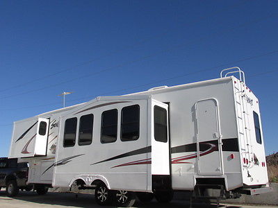 2011 FOREST RIVER SILVER BACK 3s 34' BUNK BED RV 5TH MONTANA ARCTIC PKG LOADED