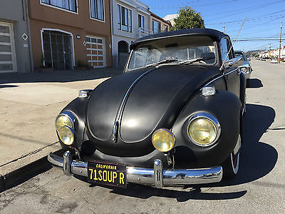 Volkswagen : Beetle - Classic Super Beetle 71 vw beetle hotrod low and cool