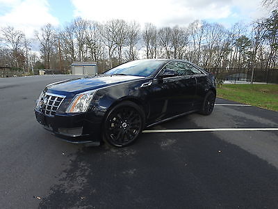 Cadillac : CTS 3.0L Coupe 2-Door 2012 black coupe awd great condition
