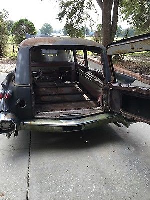 Cadillac : Other S&S 1959 cadillac s s hearse matching numbers title