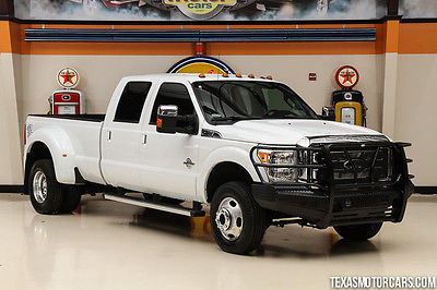 Ford : F-350 Lariat 2011 white lariat amazing financing avail rates start 1.79