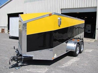 7 X 14 TA V nose Enclosed Trailer Cargo Trailer ** Other Sizes Quoted ** 3025.00