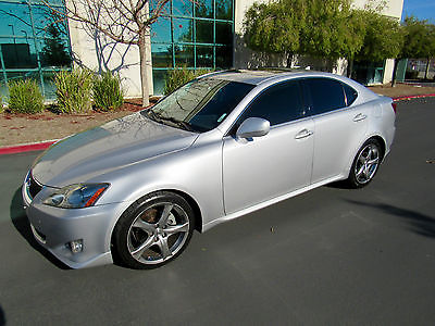 Lexus : IS IS 250 2007 lexus is 250 sedan 4 d heated cooled seats leather navigation camera