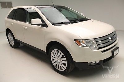 Ford : Edge Limited FWD 2008 leather heated 6 disk cd v 6 duratec used preowned 102 k miles