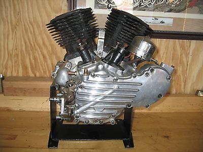Harley-Davidson : Other 1947 harley davidson el knucklehead engine with paper