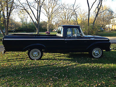 Ford : F-100 Custom Cab 1963 f 100 unibody styleside