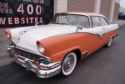 Ford : Fairlane 1956 ford fairlane victoria 2 door 312 ci p code automatic power steering clean