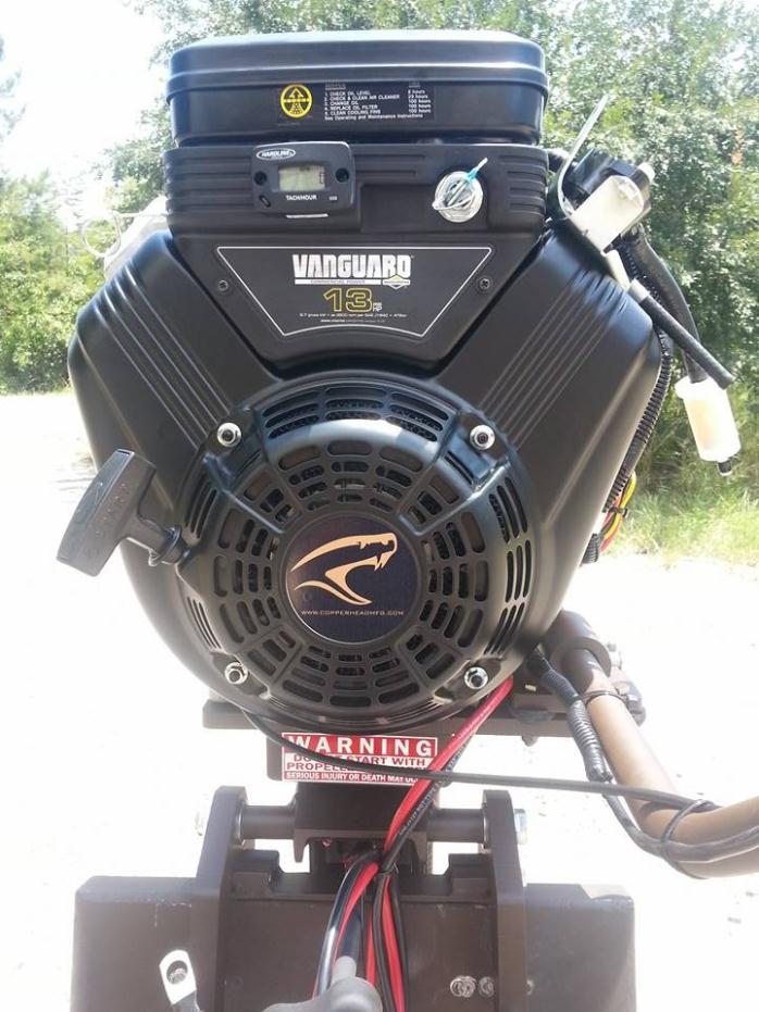 2015 Copperhead 13 HP V Twin Engine and Engine Accessories