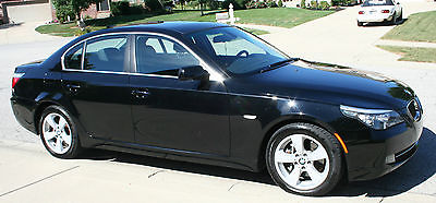 BMW : 5-Series Xi 2008 bmw 528 xi black on black with winter package new tires