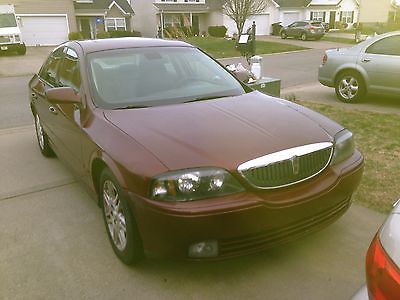 Lincoln : LS Burgundy wine colored 2004 Lincoln LS w/ sunroof