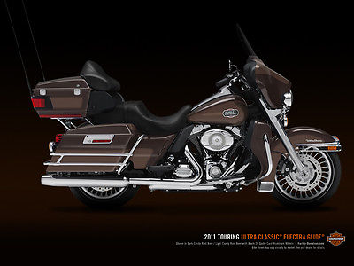Harley-Davidson : Touring 2011 harley ultra classic electra glide w removable voyager kit reverse gear
