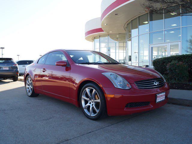 Infiniti : G w/Leather w/Leather Manual Coupe 3.5L Security Anti-Theft Alarm System Stability Control