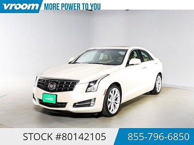 Cadillac : ATS 2.0L Turbo Performance Certified 2013 25K MILES 2013 cadillac ats 2.0 t 25 k mile nav rearcam bluetooth usb aux voice clean carfax