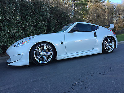 Nissan : 370Z Coupe 2011 nissan 370 z coupe 2 door 3.7 l 6 spd body kit pearl white must see nice