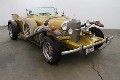 Other Makes : SS Phaeton 74 excalibur ss phaeton soft top side curtains tonneau cover mechanically sound