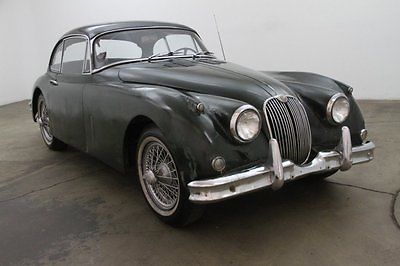 Jaguar : XK FHC Matching Numbers British Racing Green Wire Wheels Spare Tire Same Owner