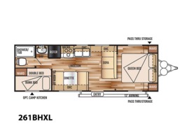 2016 Forest River Wildwood X-Lite 261BHXL