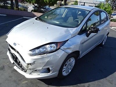Ford : Fiesta S Hatchback 2015 ford fiesta s hatchback damaged wrecked builder perfect commuter save