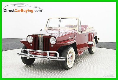 Willys : Jeepster 1949 used manual wagon