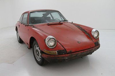 Porsche : 912 Coupe Matching Numbers 5 Speed Manual Solid Wheels Excellent Candidate For Restoration