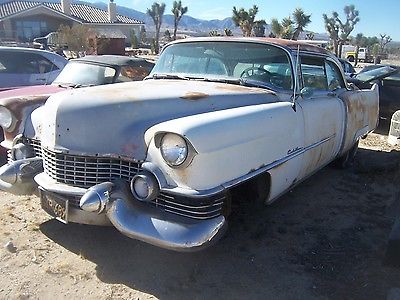 Cadillac : DeVille base 1954 cadillac 2 dr 62 series coupe california car rebuilt motor stored 25 years