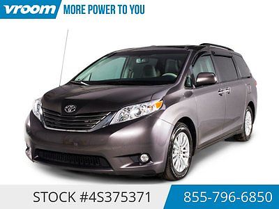 Toyota : Sienna XLE V6 7 Pass. Certified 2013 13K MI. 1 OWNER NAV. 2013 toyota sienna xle 13 k miles nav sunroof rearcam htdseat 1 owner cln carfax