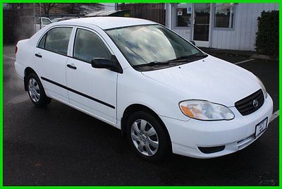 Toyota : Corolla CE Certified 2003 ce used certified 1.8 l i 4 16 v automatic fwd sedan
