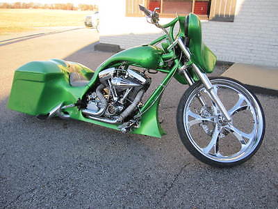 Custom Built Motorcycles : Chopper 2015 custom motorcycle on air ride suspension