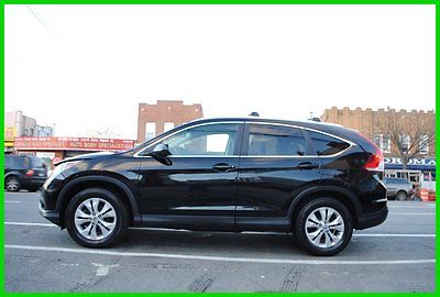 Honda : CR-V AWD EX-L EXL Leather Heated Seats Camera Sunroof Repairable Rebuildable Salvage Wrecked Runs Drives EZ Project Needs Fix Low Mile