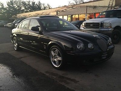 Jaguar : S-Type R Supercharged R low mile free shipping warranty supercharged dealer serviced rare luxury