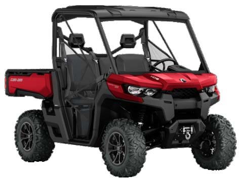 2016 Can-Am Defender XT HD10 Intense Red