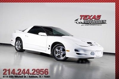 Pontiac : Trans Am Cammed in Arctic White 2002 pontiac firebird trans am ws 6 in arctic white cammed low miles