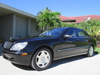 Mercedes-Benz : S-Class S600 V12 Nicest One Anywhere! Loaded! Service Records! Low Miles! Don't Miss! 30+ Pics!