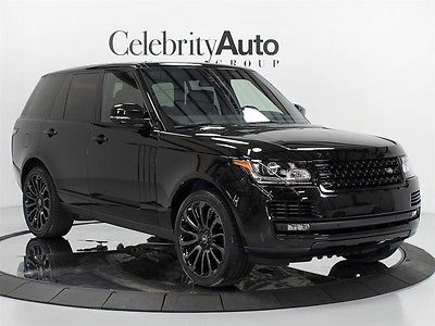 Land Rover : Range Rover Limited Edition 2015 land rover range rover v 8 supercharged limited edition vision