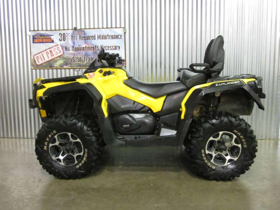 2016 Can-Am Outlander L MAX DPS 570 Yellow