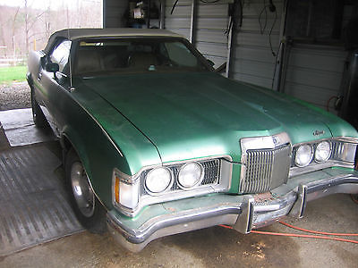 Mercury : Cougar XR-7 1973 mercury cougar xr 7 convertible