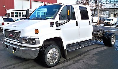 GMC : Other C5500 CREW CAB DURAMAX DIESEL 2006 gmc c 5500 topkick crew cab duramax diesel loaded pto only 60 k miles nice