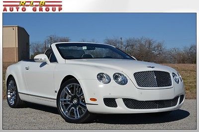 Bentley : Continental GT GTC Limited Edition Convertible 2011 bentley continental gtc limited edition convertible one owner msrp 223 695